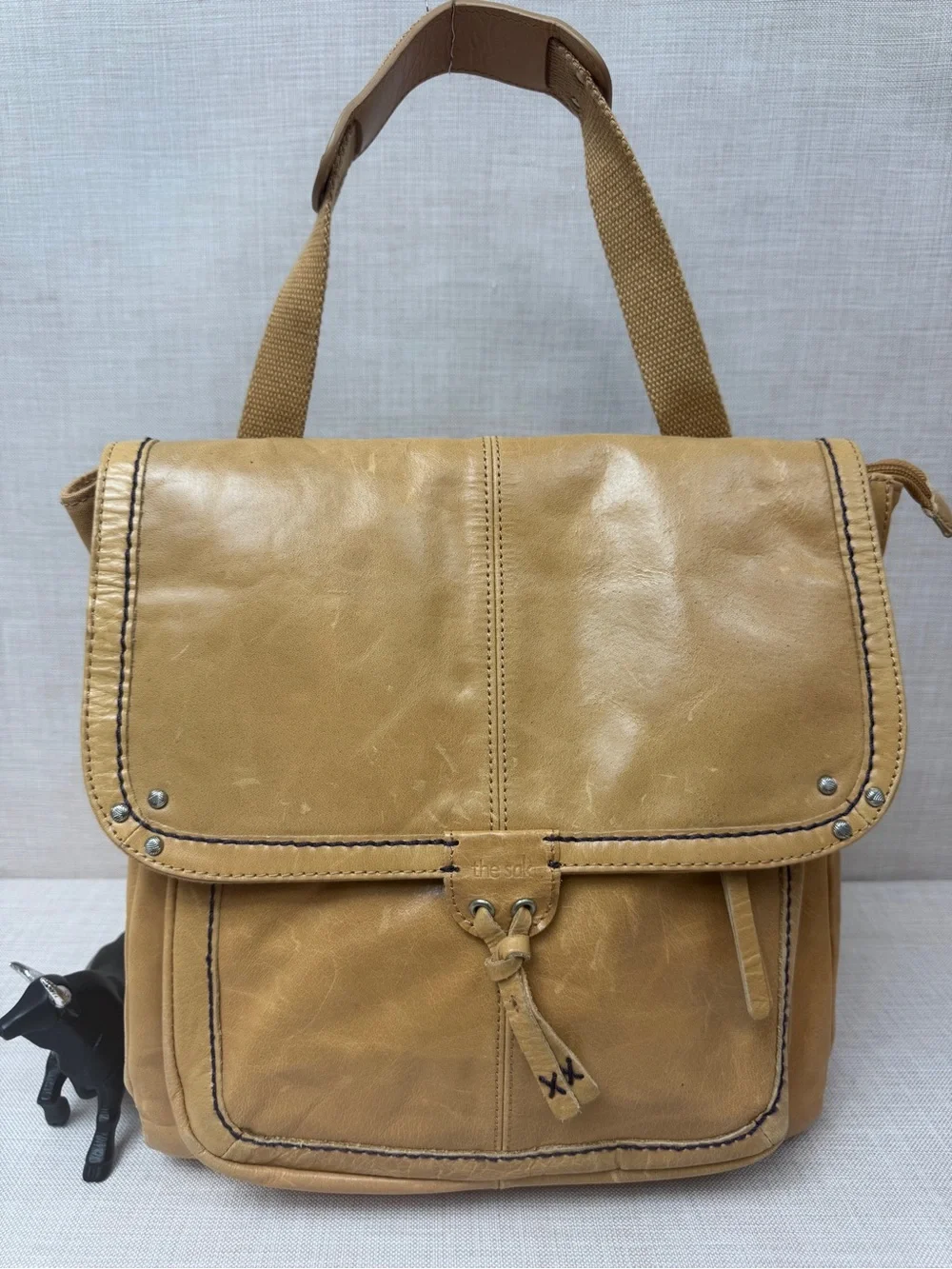 The Sak Ventura Convertible Leather Backpack Crossbody Bag